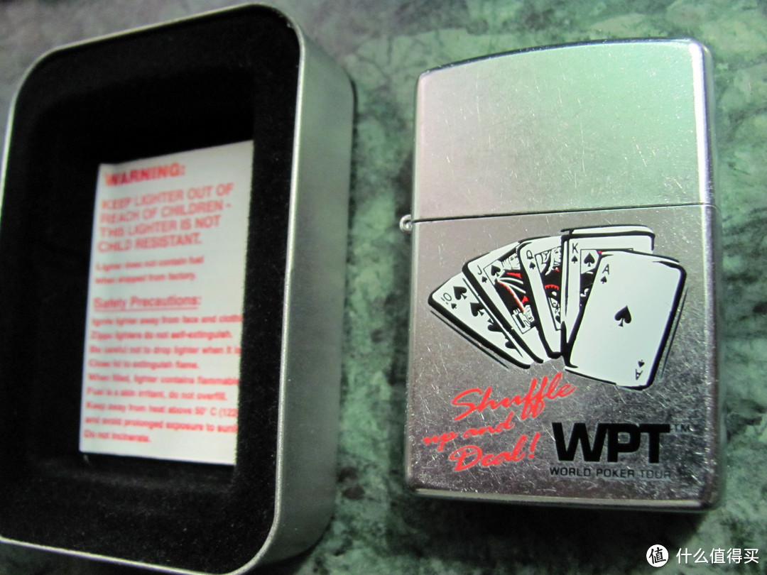 晒绝版ZIPPO——世界扑克巡回赛（WPT）纪念套装 + 烟草们乱入