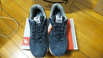 晒晒昨天刚买的 New Balance 新百伦 中性 休闲跑步鞋 ML574FSN