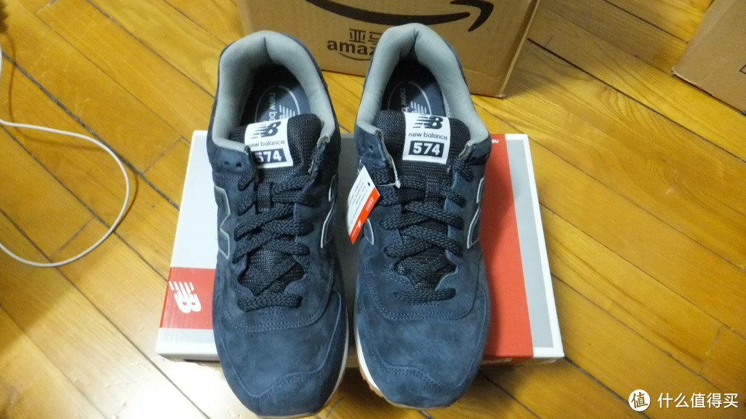 晒晒昨天刚买的 New Balance 新百伦 中性 休闲跑步鞋 ML574FSN