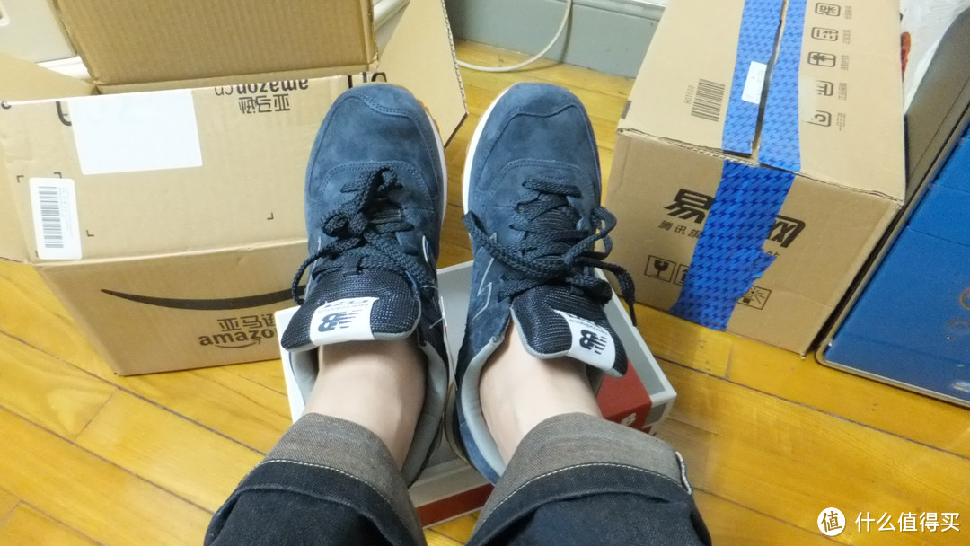 晒晒昨天刚买的 New Balance 新百伦 中性 休闲跑步鞋 ML574FSN