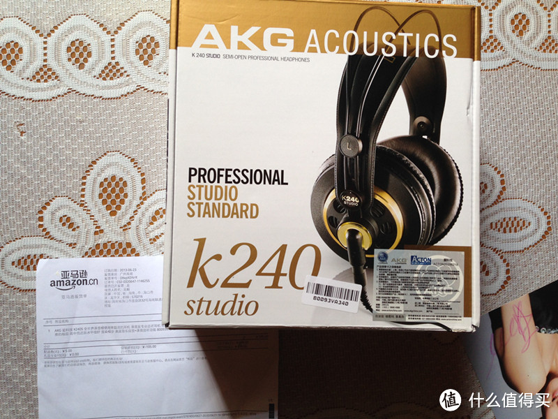 千辛万苦 焦躁难耐：AKG 爱科技 K240 Studio（K240S） 头戴式耳机 开箱晒单