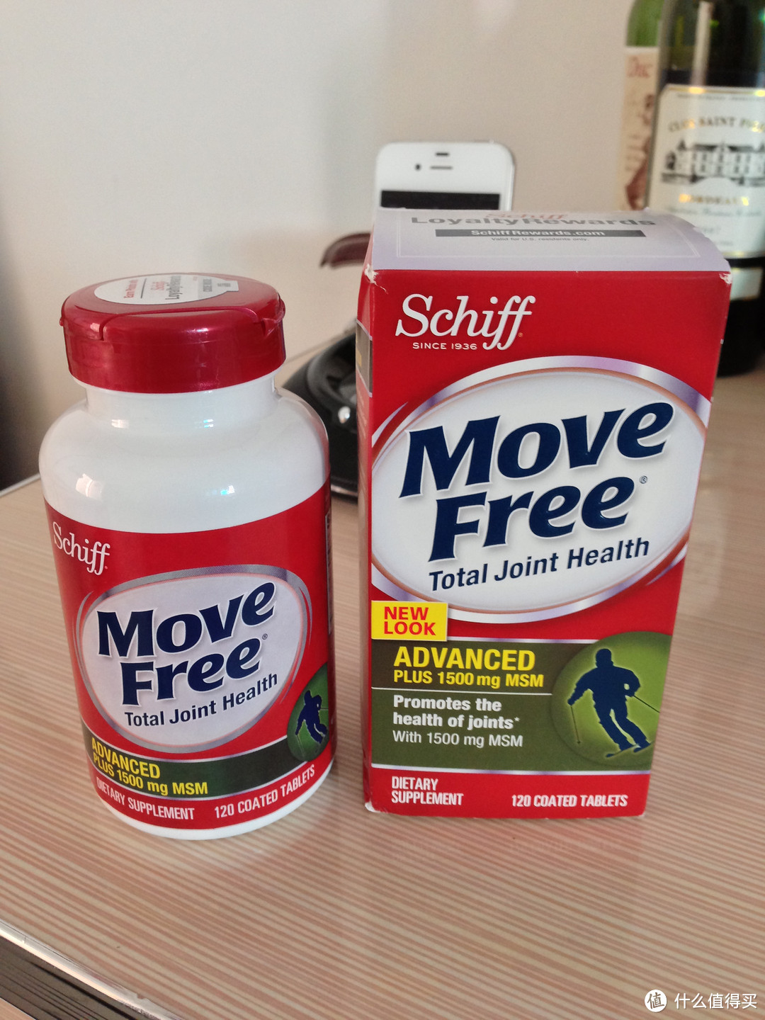 Schiff Move Free 氨基葡萄糖 关节养护素（维骨力）