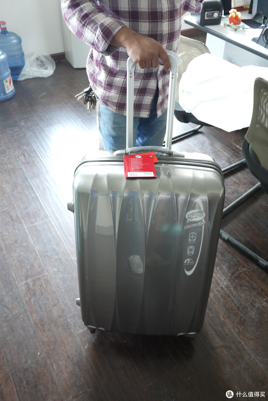 泰国游准备工作:AmericanTourister 美旅箱包 ABS+PC万向轮 28寸拉杆箱70R*08003