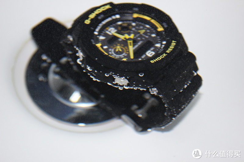 【防水测试】Casio 卡西欧 GW3500B-1A 飞行员系列 光动能腕表