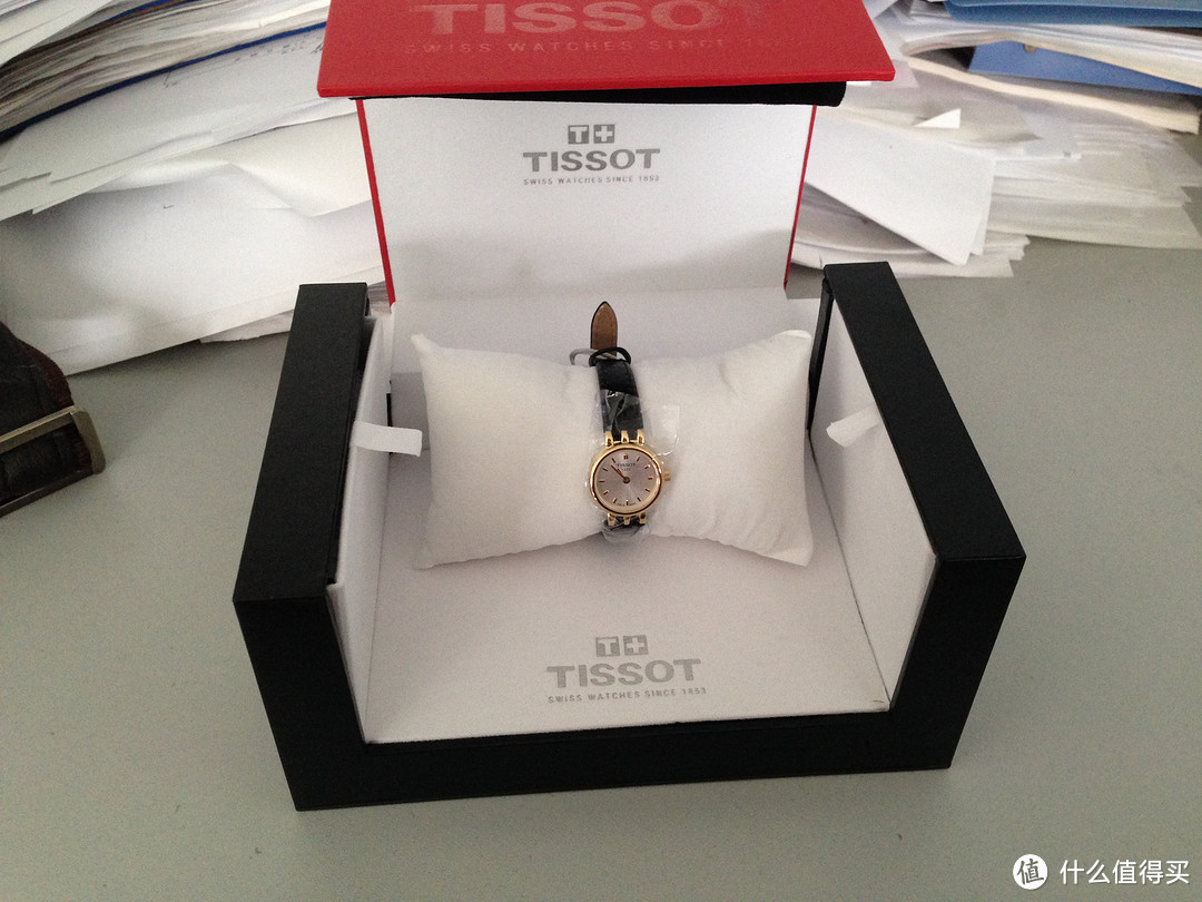 送老婆的 Tissot 天梭 时尚系列 石英女表 T058.009.36.031.00