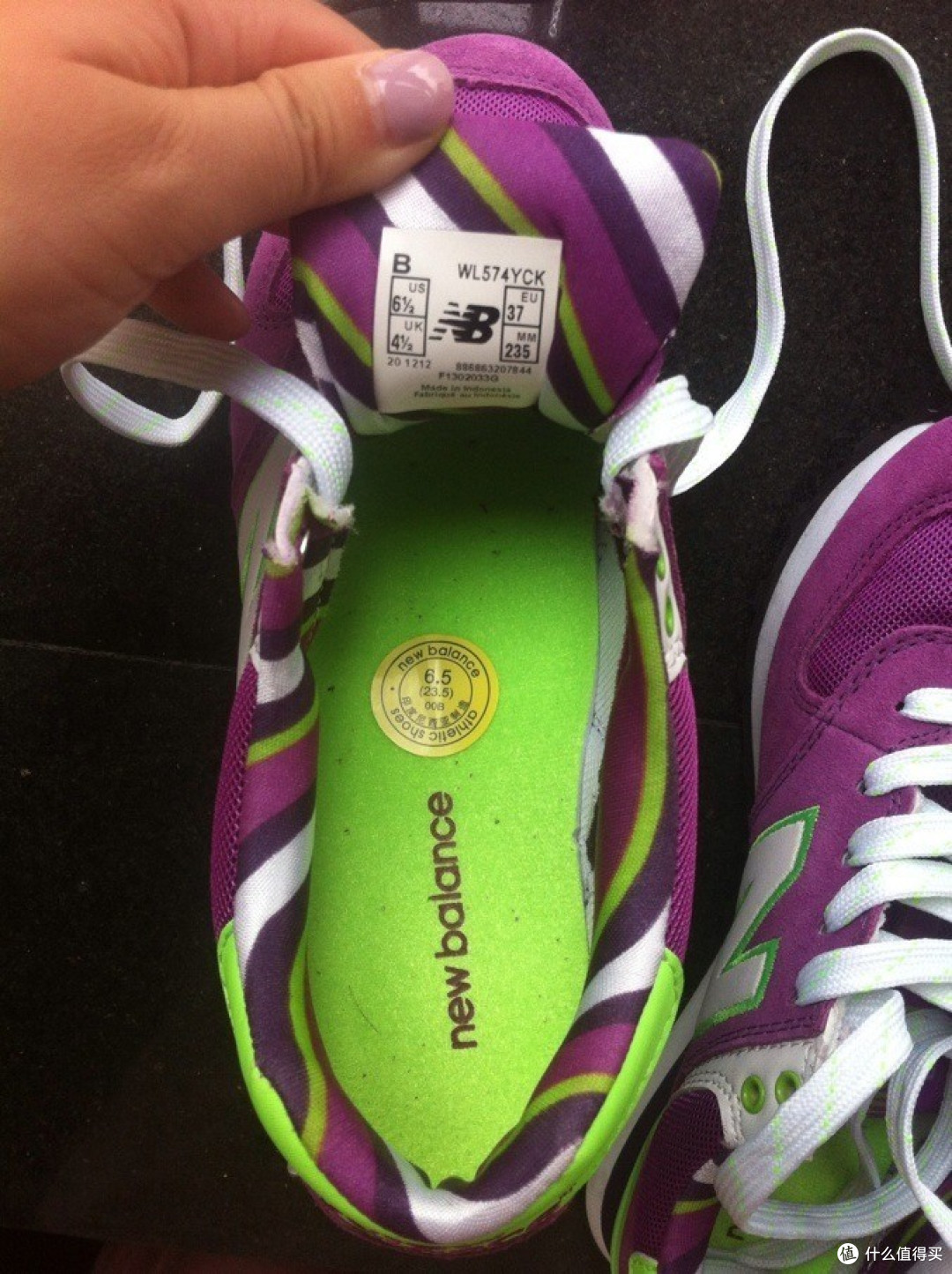 表妹的 New Balance 新百伦 574 帆船系列 女子跑步鞋