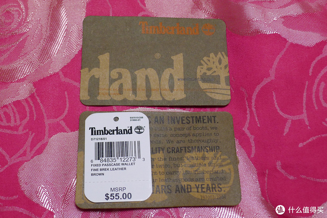 Timberland Fine Break Passcase Wallet 