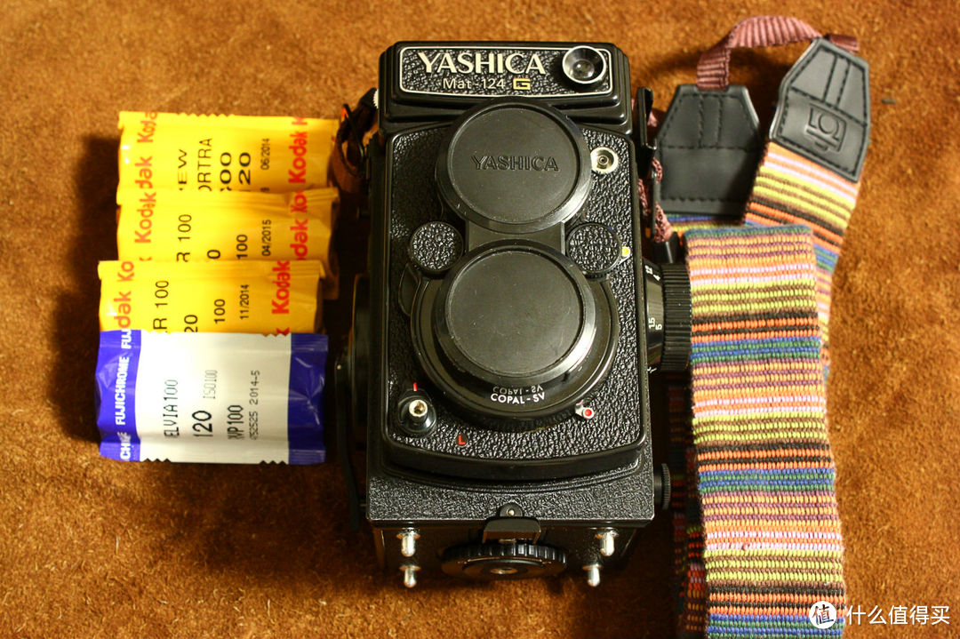 【怀旧族】中画幅双反胶卷相机——Yashica 雅西卡 124G 说明向 晒单