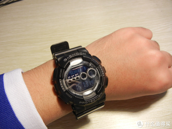简单晒晒陪伴我多年的 casio卡西欧 g-shock gd-100 经典男表