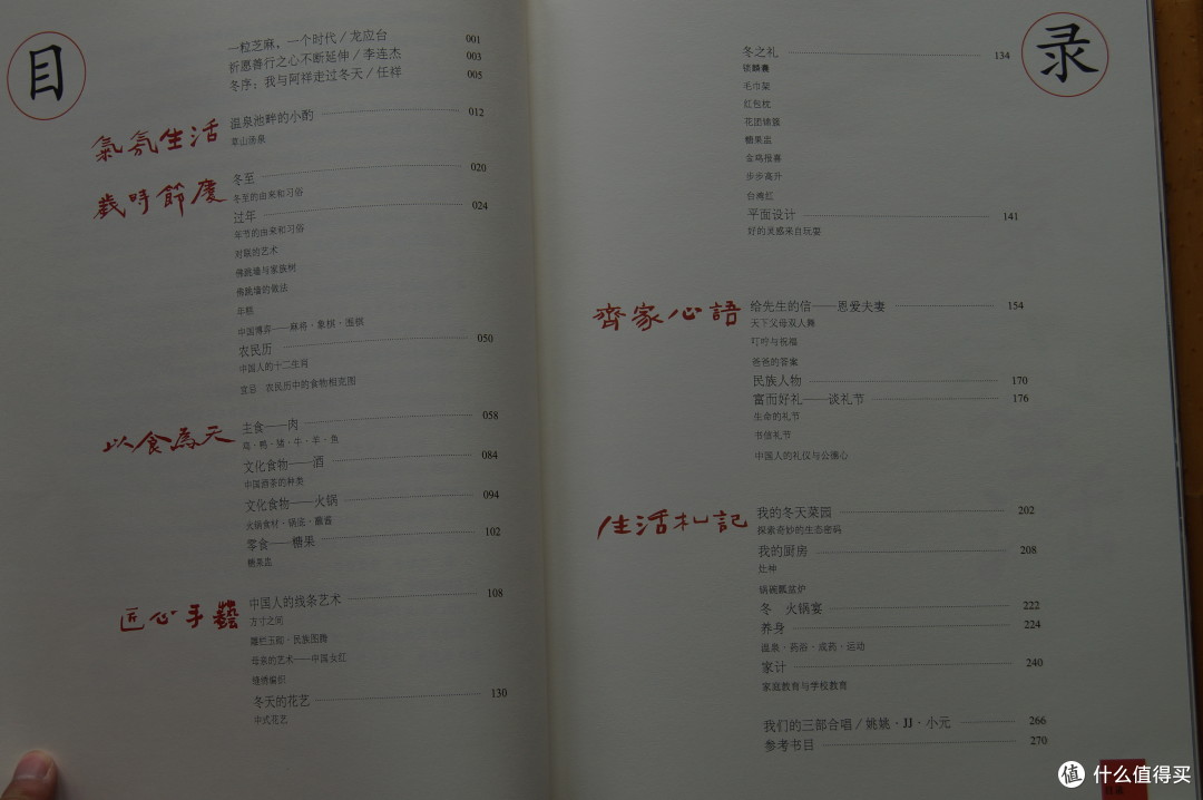 “冬”册的目录,不知道晒这个算不算侵犯了版权... “冬”册的目录,不知道晒这个算不算侵犯了版权...