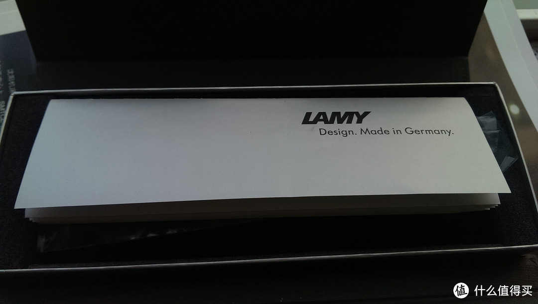 送给外甥女的升学礼物——Lamy 2000 F尖 钢笔