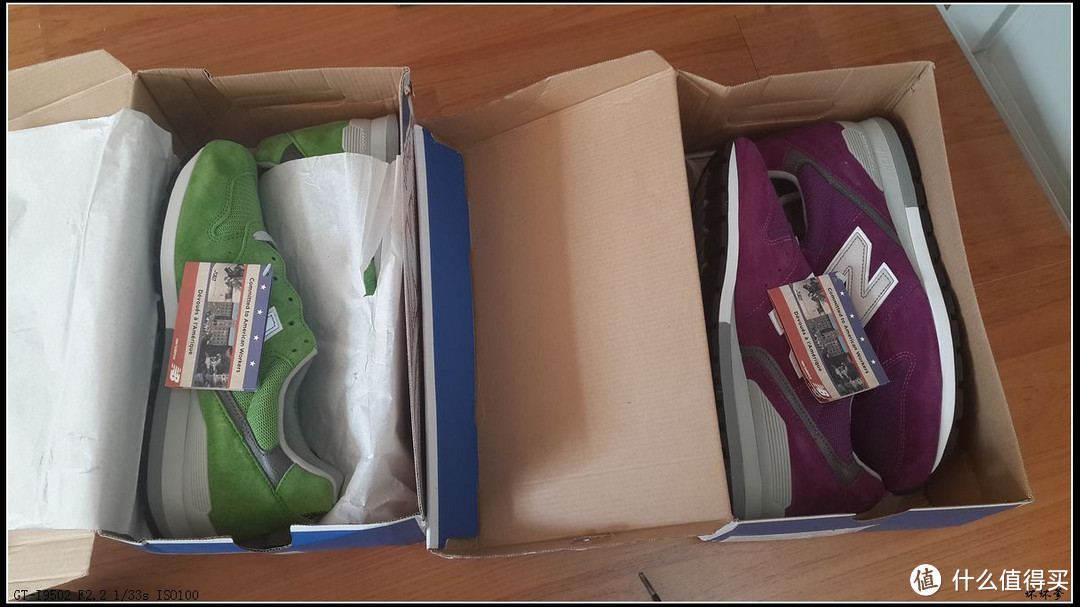 New Balance 新百伦 996系列 复古鞋 M996GRN 清新绿+ M996PU 亮骚紫