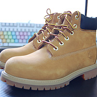 Timberland  天木兰 12707 女童款大黄靴+ Nine West 玖熙 女靴