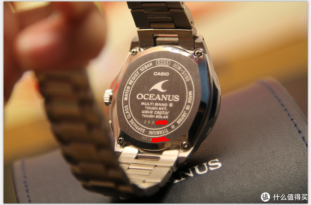 廉价海神上手：CASIO 卡西欧 OCEANUS  海神系列 OCW-S100P-2AJF 男表