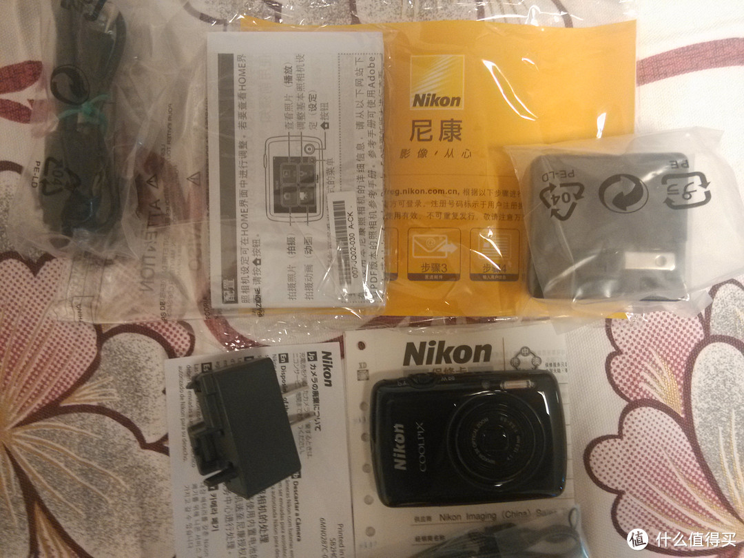 Nikon 尼康 COOLPIX S01 便携数码相机 和 CASIO 卡西欧 EX-ZR410 数码相 开箱