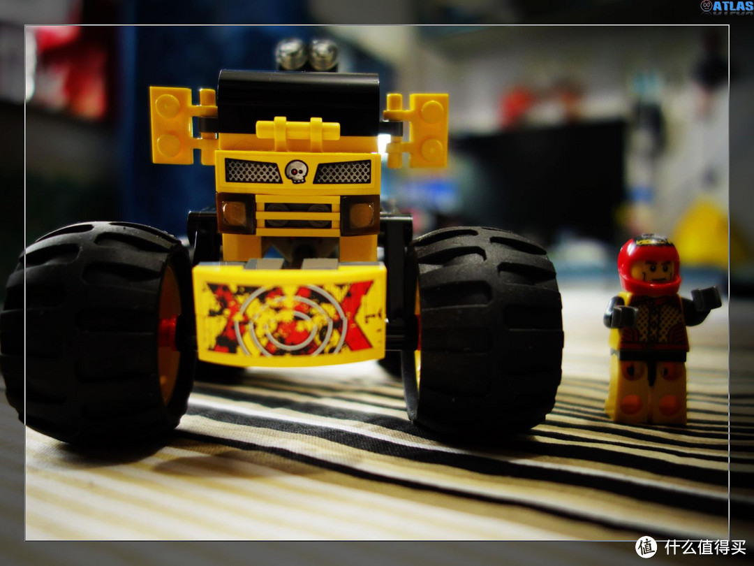 乐高触电第二弹——LEGO 乐高 赛车组系列 L9093 RACER环球拉力赛 碎骨赛车