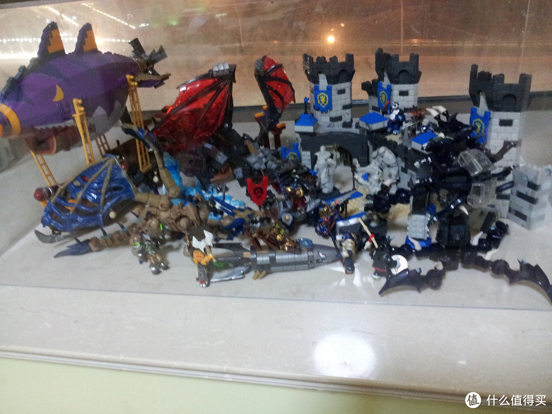 Mega Bloks 美家宝 魔兽世界五款：Deathwing's Stormwind Assault、Arthas & Sindragosa、Sha of Anger、Barren Lands Chase