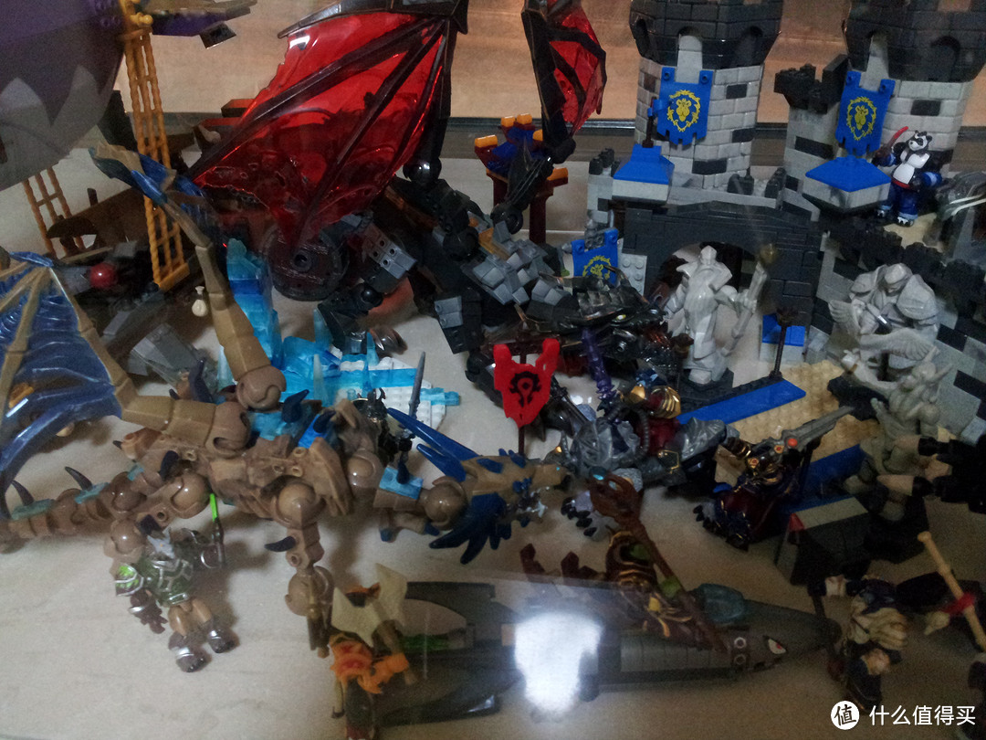 Mega Bloks 美家宝 魔兽世界五款：Deathwing's Stormwind Assault、Arthas & Sindragosa、Sha of Anger、Barren Lands Chase