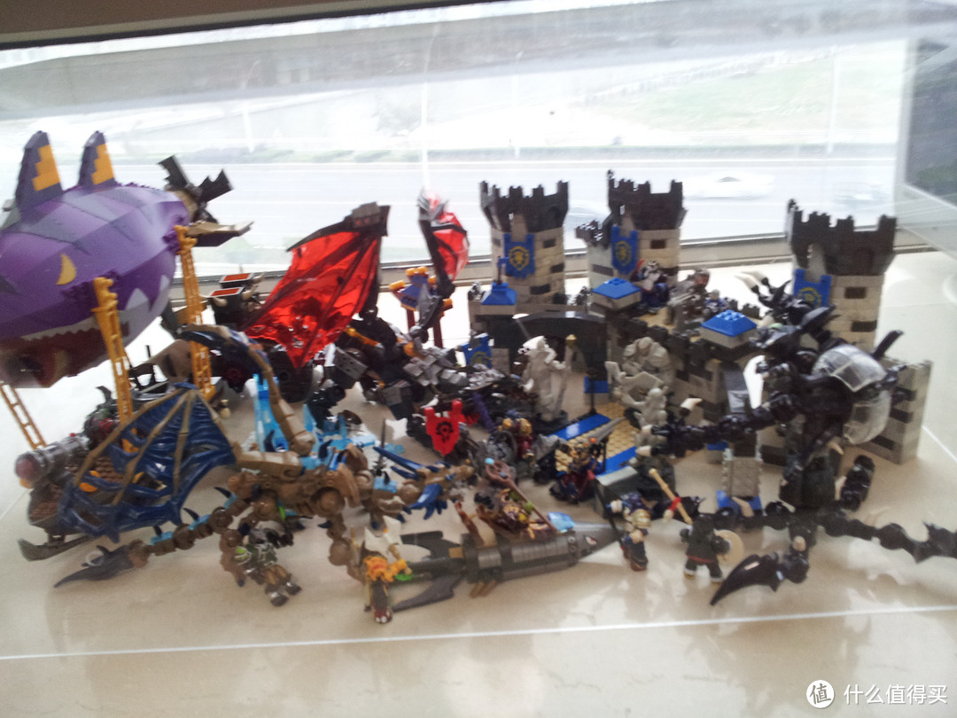 Mega Bloks 美家宝 魔兽世界五款：Deathwing's Stormwind Assault、Arthas & Sindragosa、Sha of Anger、Barren Lands Chase