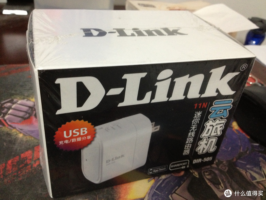 Eye-Fi SD卡的替代解决方案——D-Link 友讯 DIR-505 150M迷你无线路由器