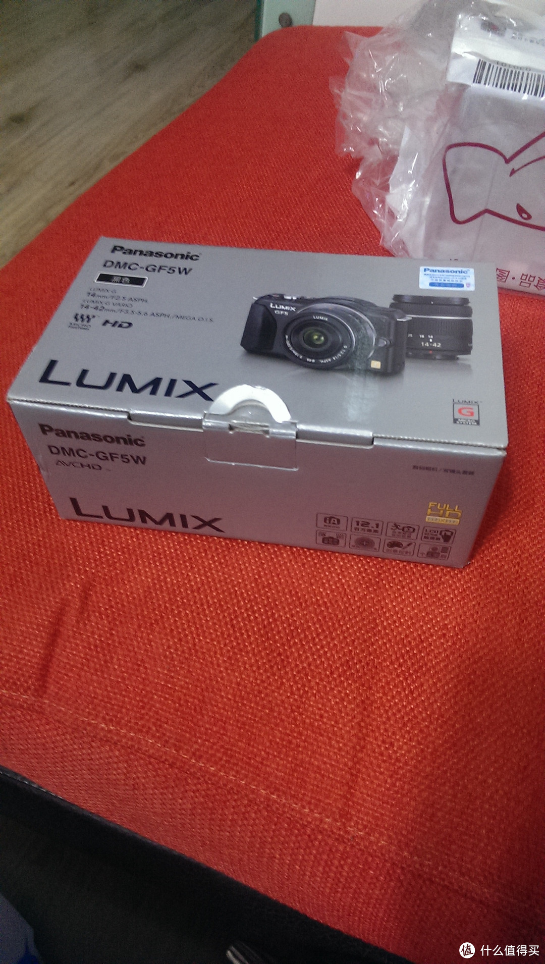 Panasonic 松下 Lumix DMC-GF5WGK 微型单电双头套机