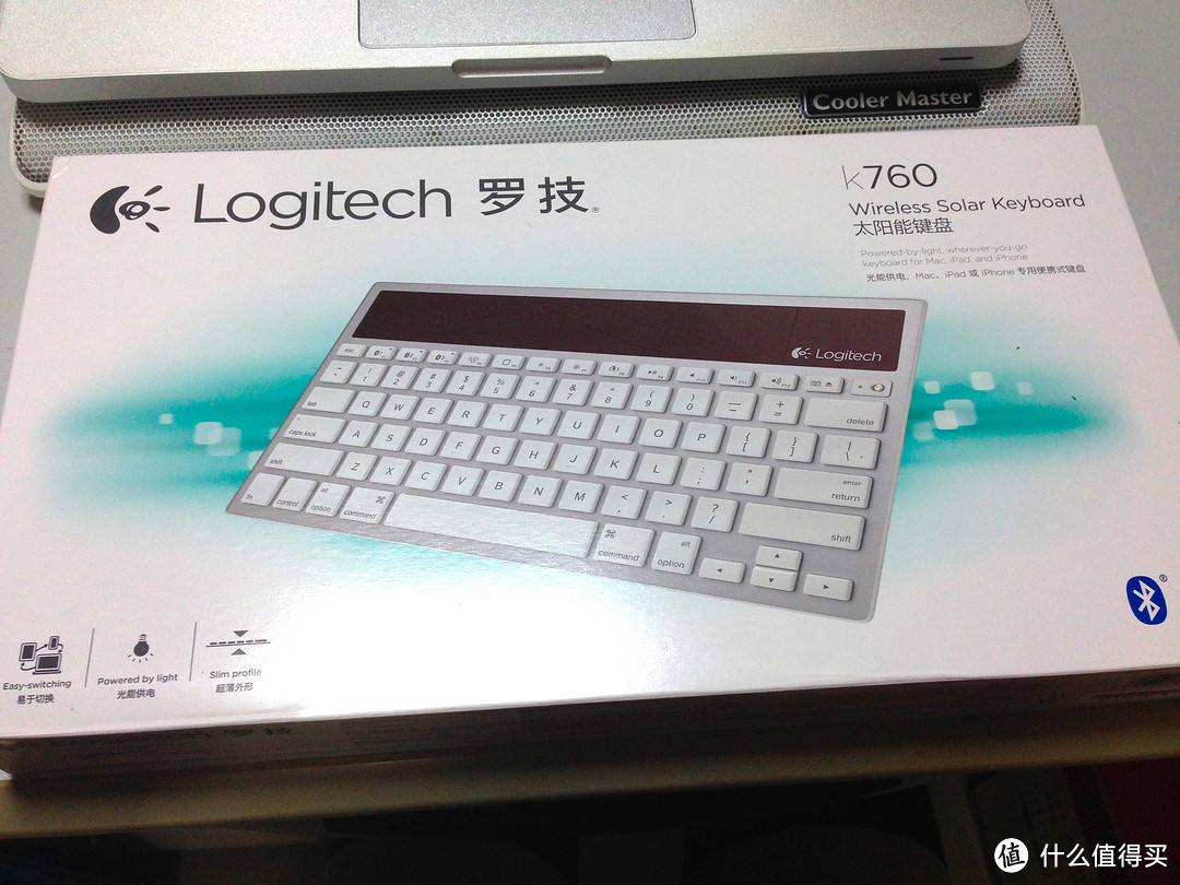 Logitech 罗技 K760 太阳能蓝牙键盘 