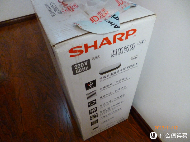 SHARP 夏普 KC-Z380SW 加湿型空气净化器