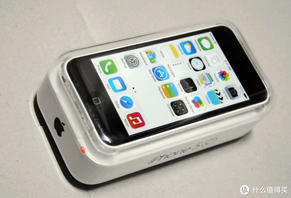 衝動入手熊貓機iphone5c白