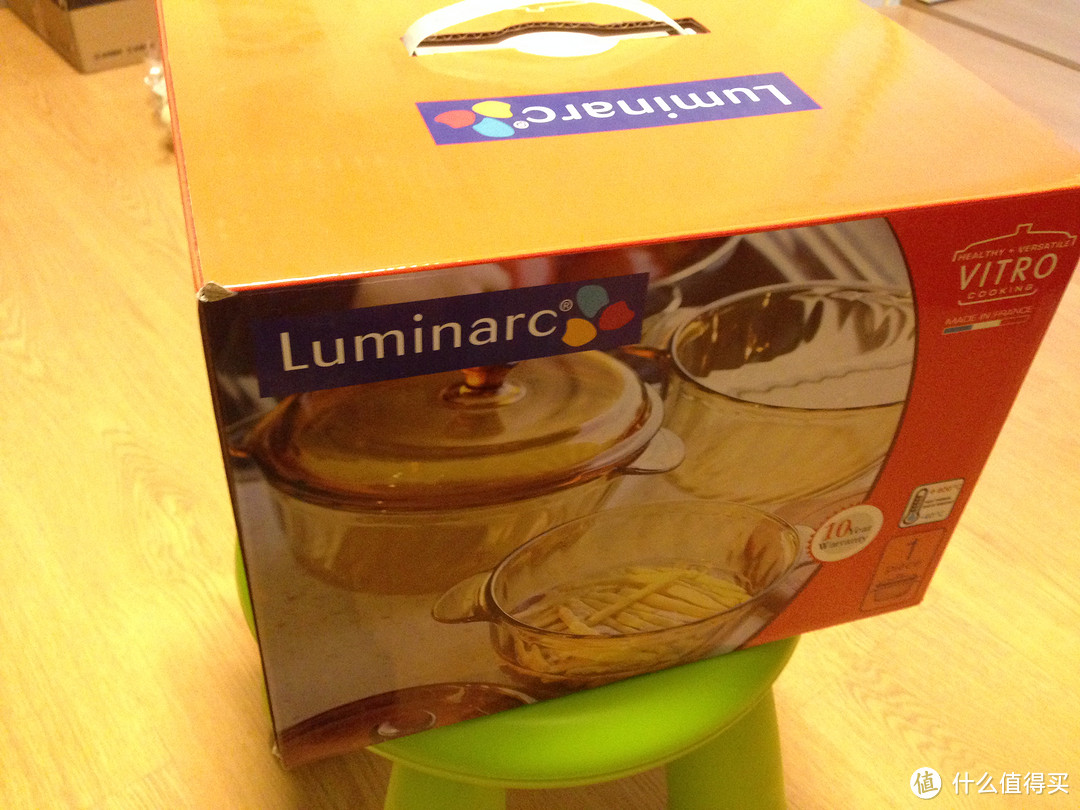 Luminarc 乐美雅 维纳斯波纹锅 LC-W83 附送 深夜食堂 羊肉汤