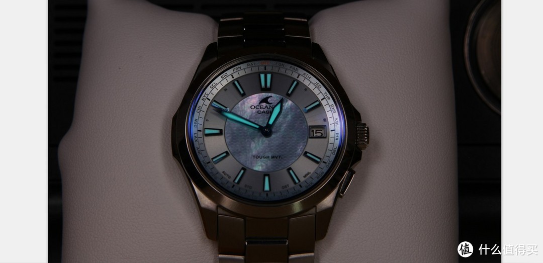 廉价海神上手：CASIO 卡西欧 OCEANUS  海神系列 OCW-S100P-2AJF 男表