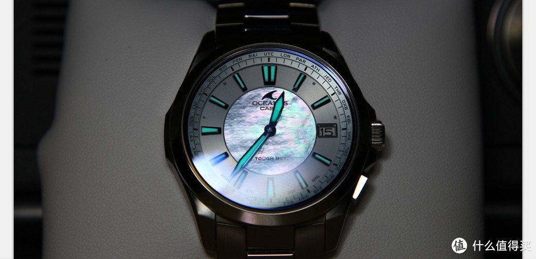 廉价海神上手：CASIO 卡西欧 OCEANUS  海神系列 OCW-S100P-2AJF 男表