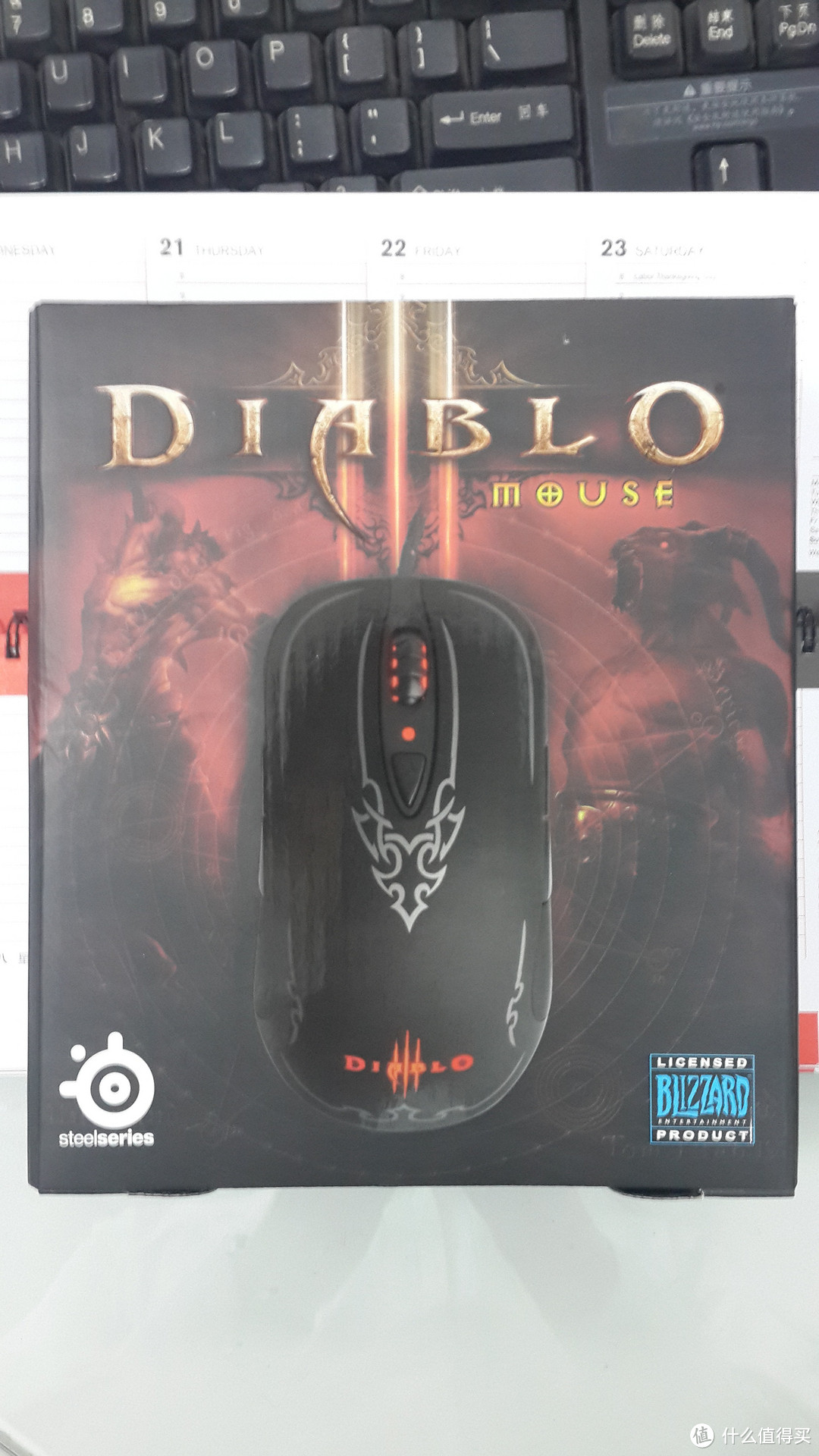 梦想不灭，老兵不死 致永远的暗黑破坏神 ：《Diablo III: Collector's Edition》 + SteelSeries 赛睿 Diablo III 暗黑3 游戏鼠标 