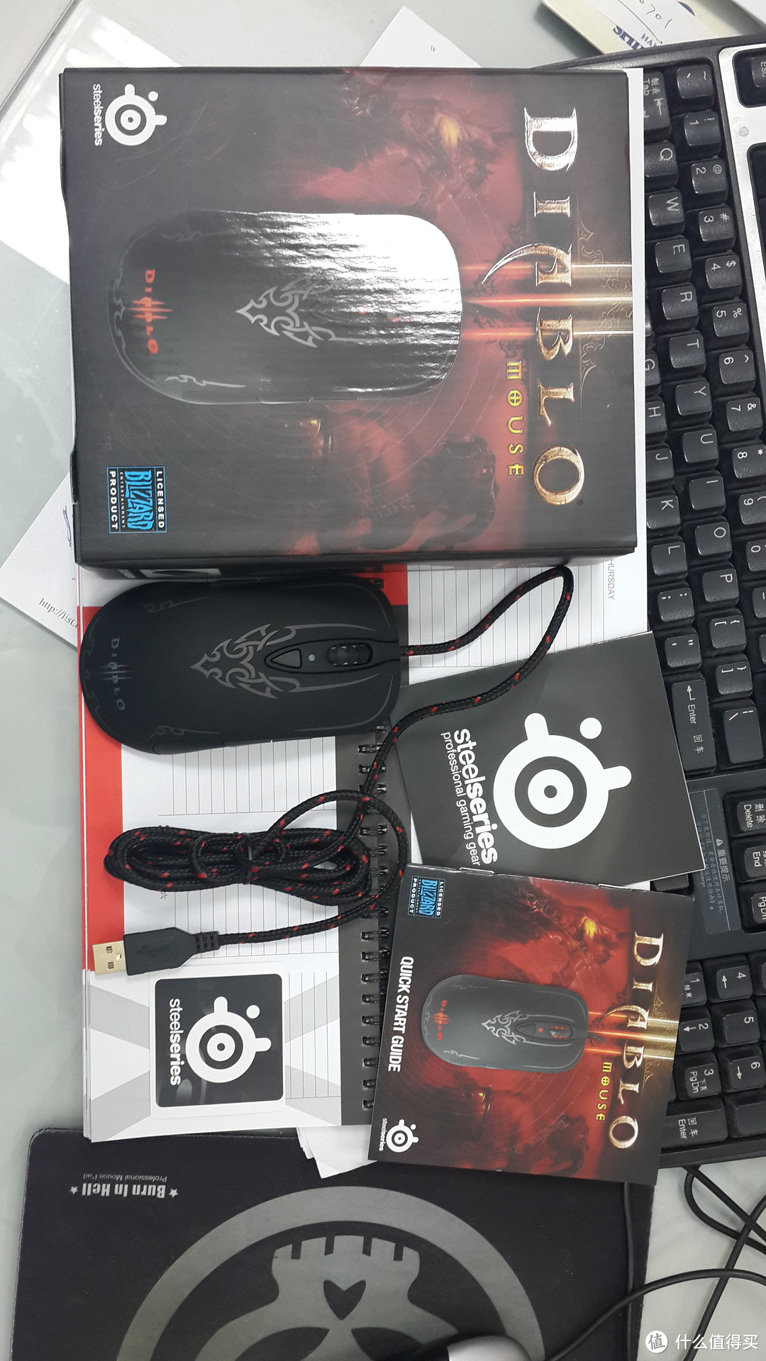 梦想不灭，老兵不死 致永远的暗黑破坏神 ：《Diablo III: Collector's Edition》 + SteelSeries 赛睿 Diablo III 暗黑3 游戏鼠标 