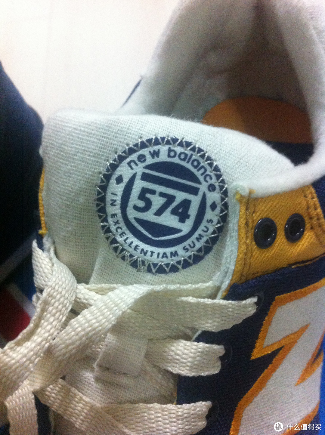 New Balance 新百伦 574常青藤系列 男子复古跑步鞋 蓝色 ML574RUN