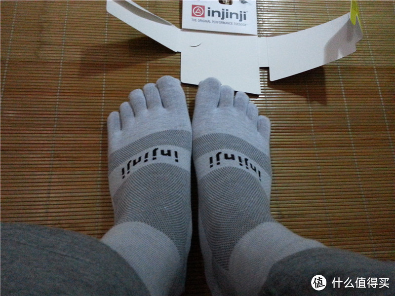 初试 injinji 五指袜