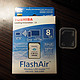 TOSHIBA 东芝 8GB FlashAir 无线局域网嵌入式 SDHC存储卡，E-PL5的最佳拍档