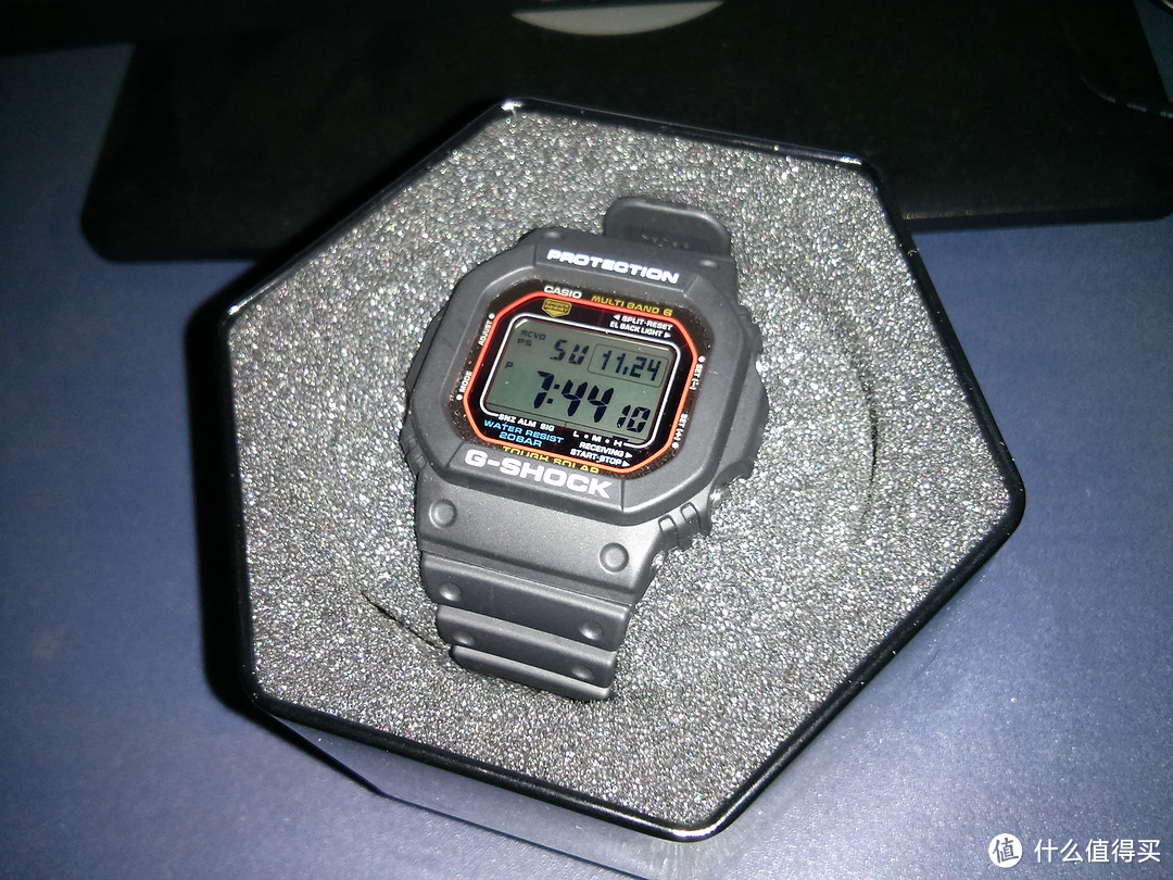 CASIO 卡西欧 G-Shock 男款太阳能电波腕表（6局电波）GWM5610