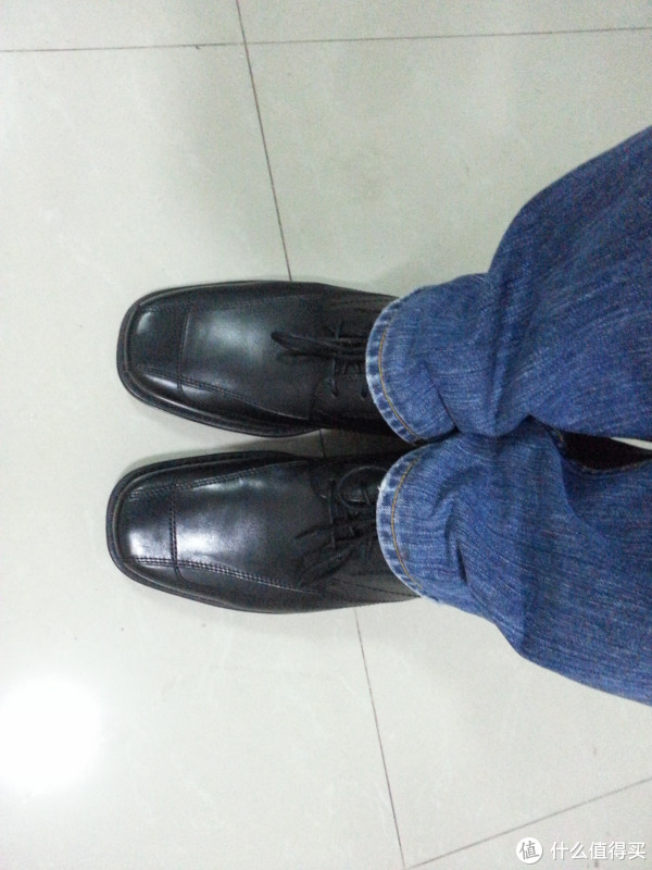 larks 其乐 Newmann 男士正装皮鞋,蹩脚英文战