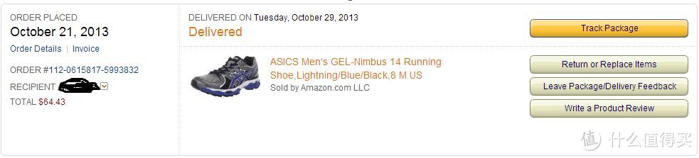 海淘 ASICS 亚瑟士 GEL-Nimbus 14 男士跑步鞋 ，神速6天到货，另有与美津浓对比