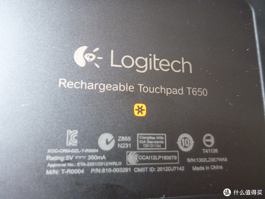 Logitech 罗技 无线可充电触控板 T650，重点是福利