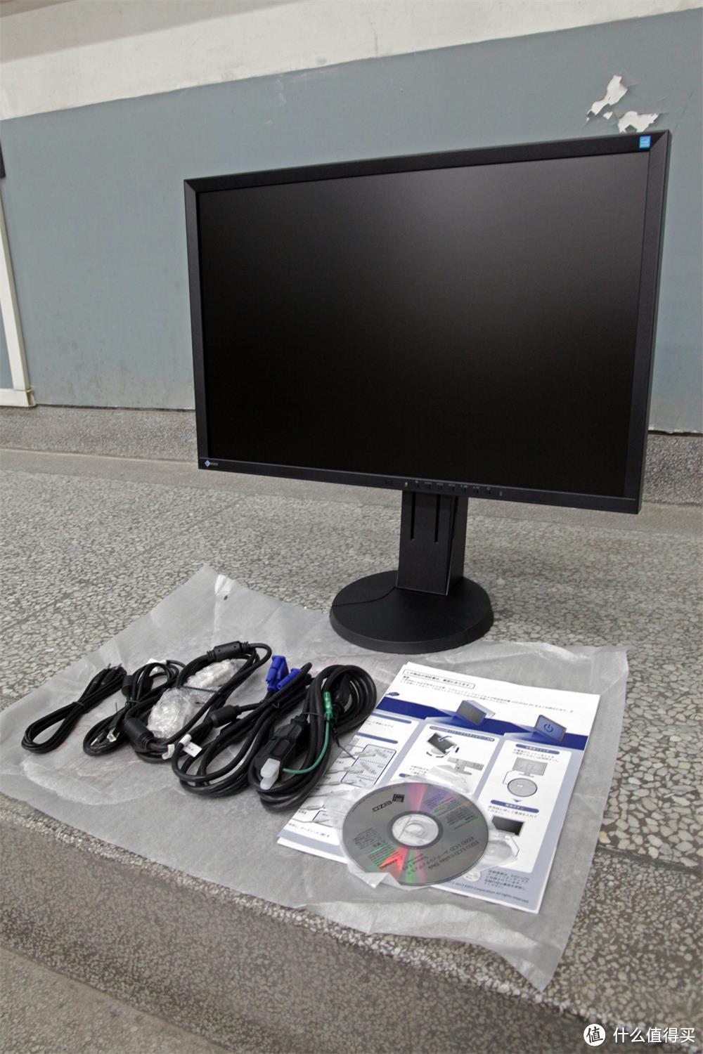 EIZO 走进寻常百姓家：EIZO 艺卓 EV2436W-ZGY 24寸液晶显示器 开箱照