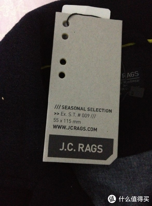 朴素的标签牌啊。j.c.rags?以前真没听过这个牌子