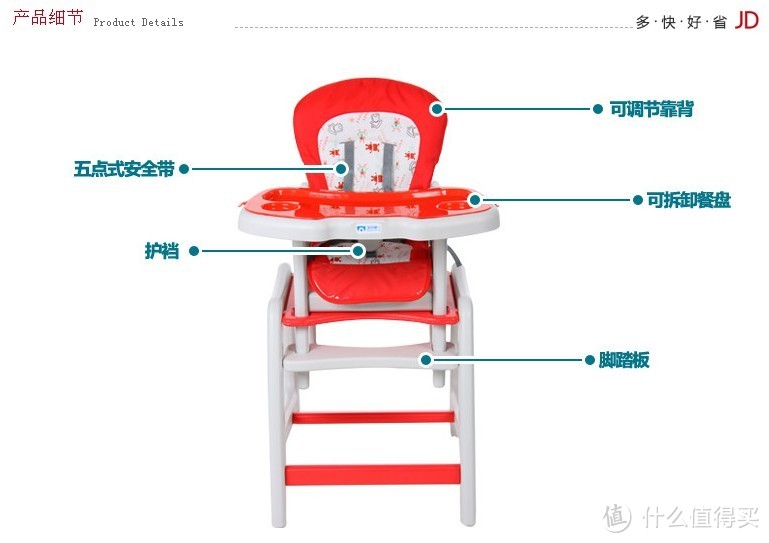 费雪宝宝小餐椅P0109与BabyFirst宝贝第一YAMI两用托盘餐椅的比较