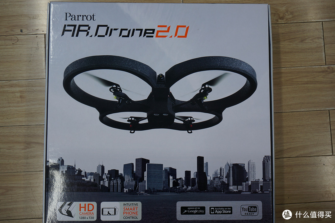 洒家收过最拉风的生日礼物：Parrot 派诺特 AR.Drone 2.0 二代四轴飞行器
