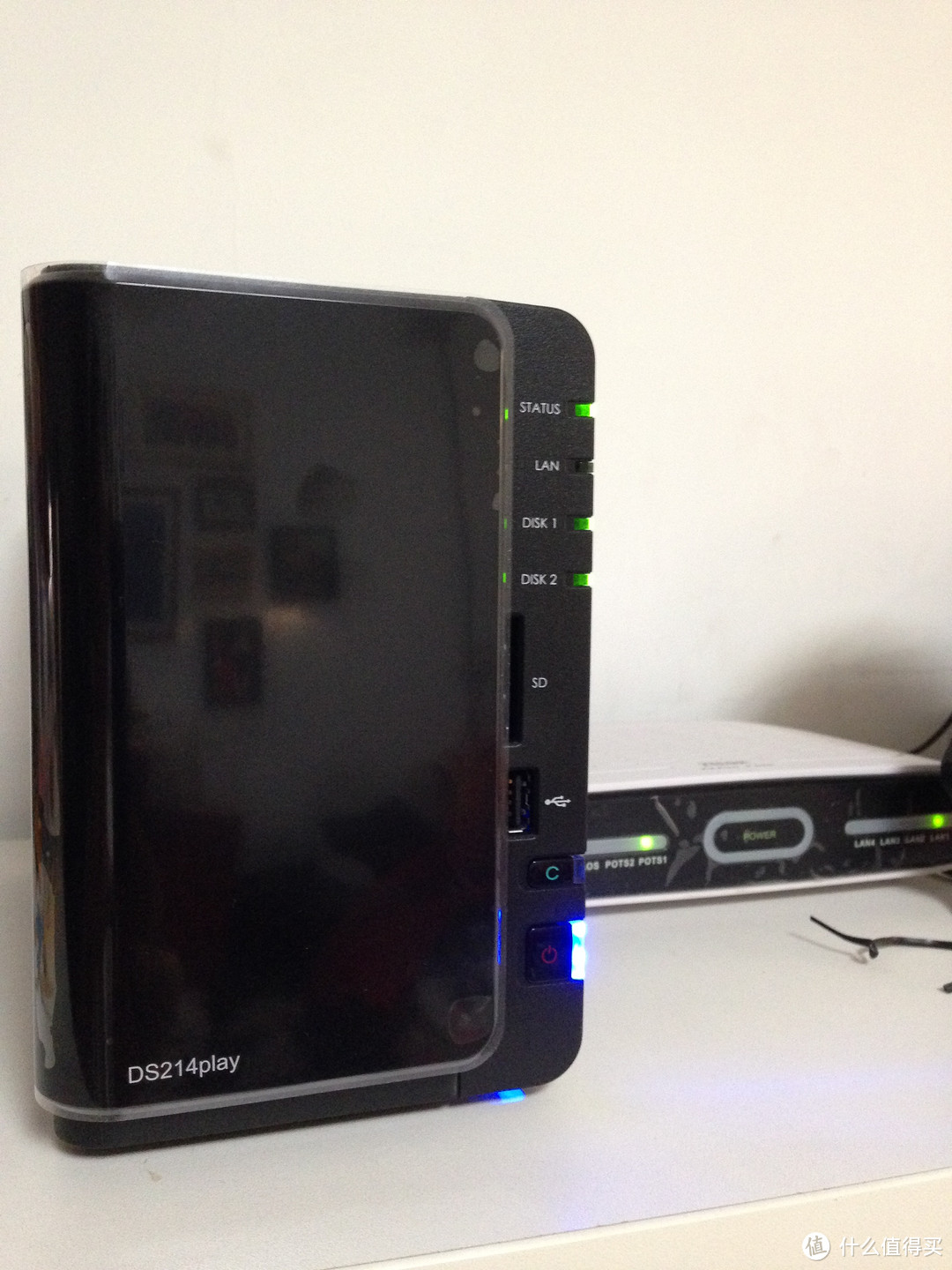 家庭云：Synology 群晖 DS214play NAS 网络存储服务器 + ASUS 华硕 RT-AC66U + APC BK650-CH 不间断UPS电源