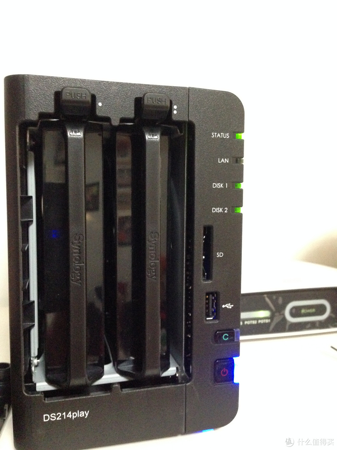 家庭云：Synology 群晖 DS214play NAS 网络存储服务器 + ASUS 华硕 RT-AC66U + APC BK650-CH 不间断UPS电源