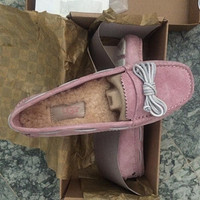 黑五促销只买了鞋：UGG Australia Meena 女款驾车鞋 + ecco 爱步 Windsor 温莎系列 Tie Oxford 男款正装皮鞋