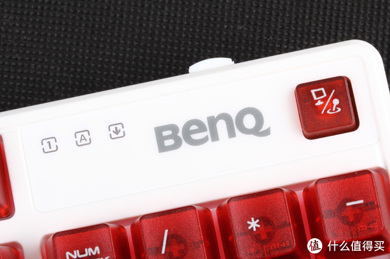 炫目的非背光机械键盘：BenQ 明基 天机镜彩色版 KX890 机械键盘