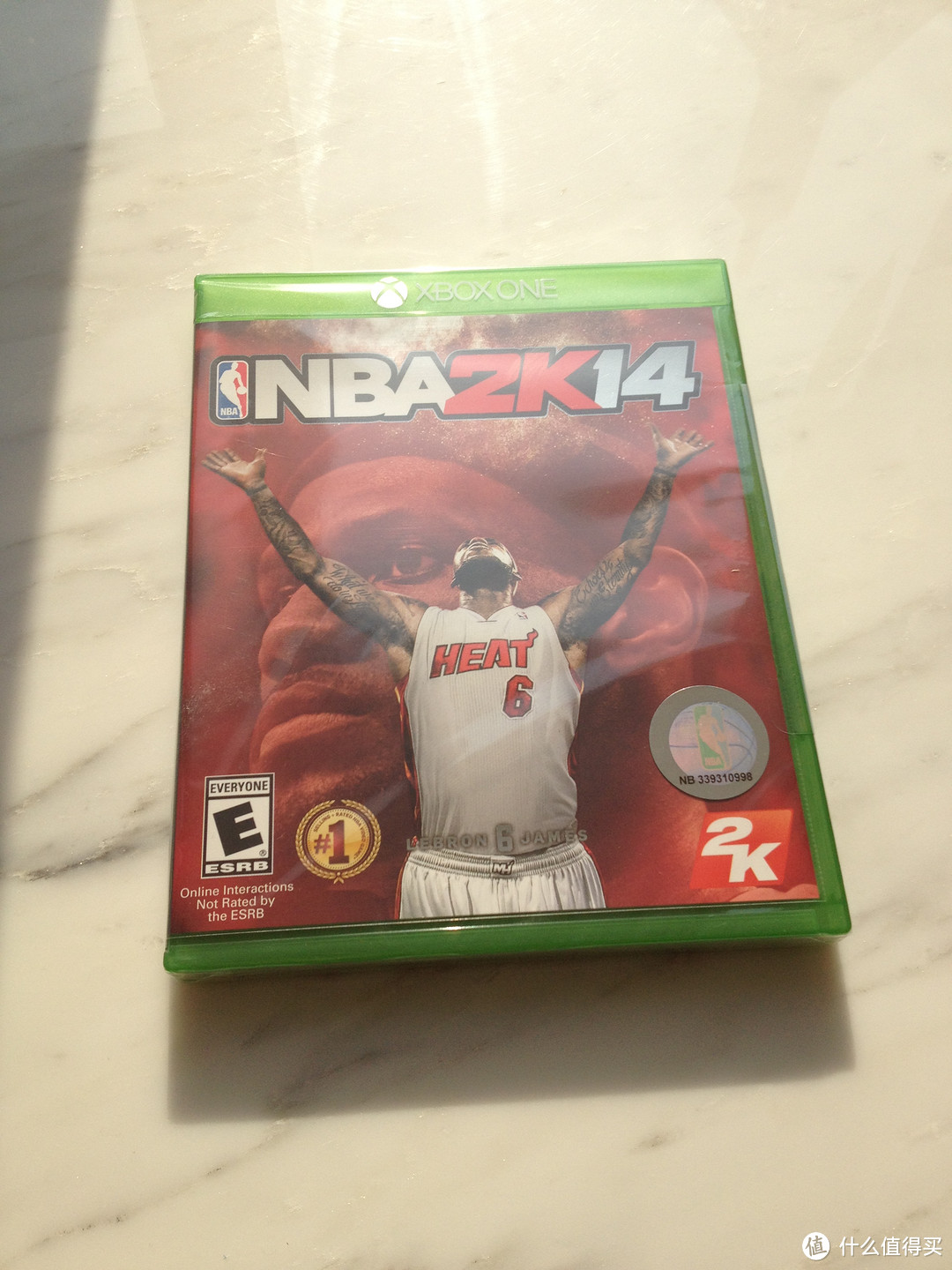 游戏终于到了，NBA 2K 2014 XBOXONE版
