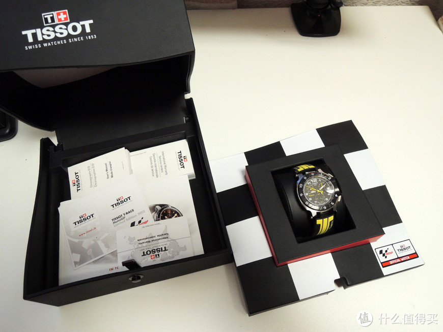 实有其表，虚有限量，Tissot 天梭 竞速系列 MotoGP2012限量款 石英男表 